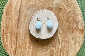 Maansteen hanger met oogje