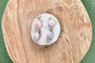 Zonnesteen hanger met oogje