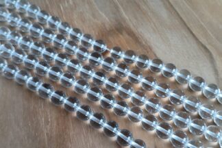 bergkristal kralen 8 mm