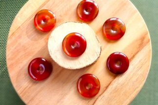 Donut carneool 30 mm