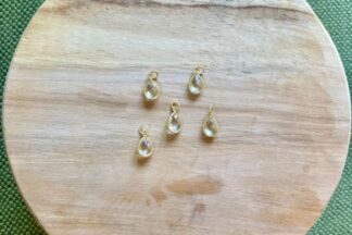 Hangers druppel bergkristal