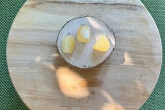 Oranje calciet hanger