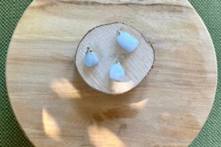 Hanger blauwe calciet